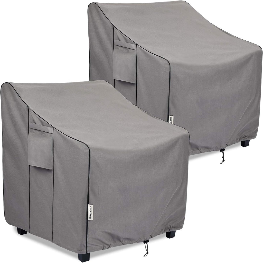 Patio Chair Covers Waterproof, Heavy Duty, 36x37x36 in, 2 Pack