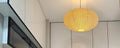 Hytsoeee(19.69Inch) Double-Layer Paper Lamp Shade, White Oblate Paper Lantern Pendant Light Shade,Bohemian Folding Ceiling light Shade, Paper Lantern Lamp Shade for Bedroom,Apartment (19.69inches)