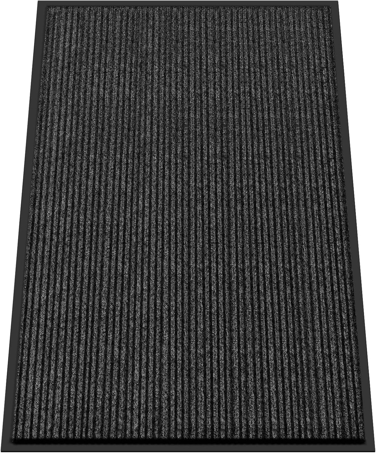 Kuyal Front Door Mat, 4'x6' Indoor Outdoor Entrance Mat