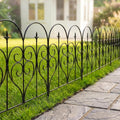 Thealyn Garden Fence 32" x 10ft, 5 Panels, No Digging Metal Barrier