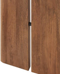 Modway Amistad 60" Solid Wood Modern Farmhouse Rectangular Dining Table in Walnut