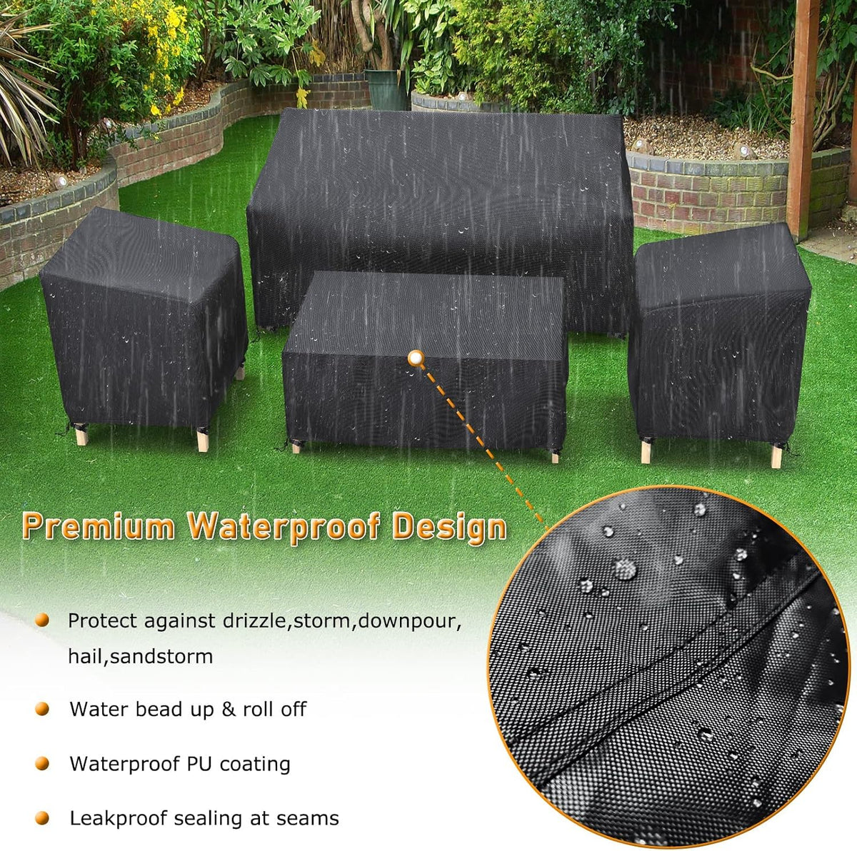 STARTWO Outdoor Furniture Cover Waterproof