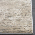 Safavieh Meadow Collection 2'7" x 8' Beige MDW170B Modern Abstract Runner Rug