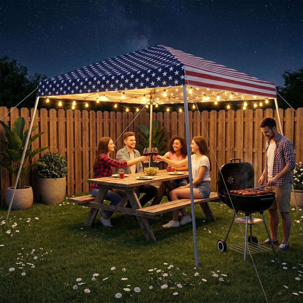 11 ft pop up canopy tent, outdoor easy on a desk or shelf