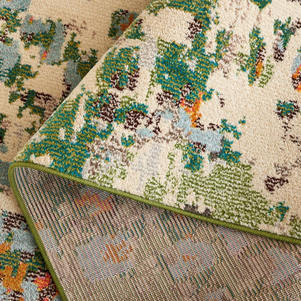 safavieh monaco collection area rug - 9' x, close-up detail