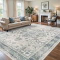 Rugxara 8x10 Area Rugs,Large Rugs for Living Room(Blue)