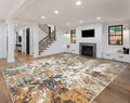 Keen Home Design Abstract Non-Shedding Area Rug, Soft Thick Pile, 9x12