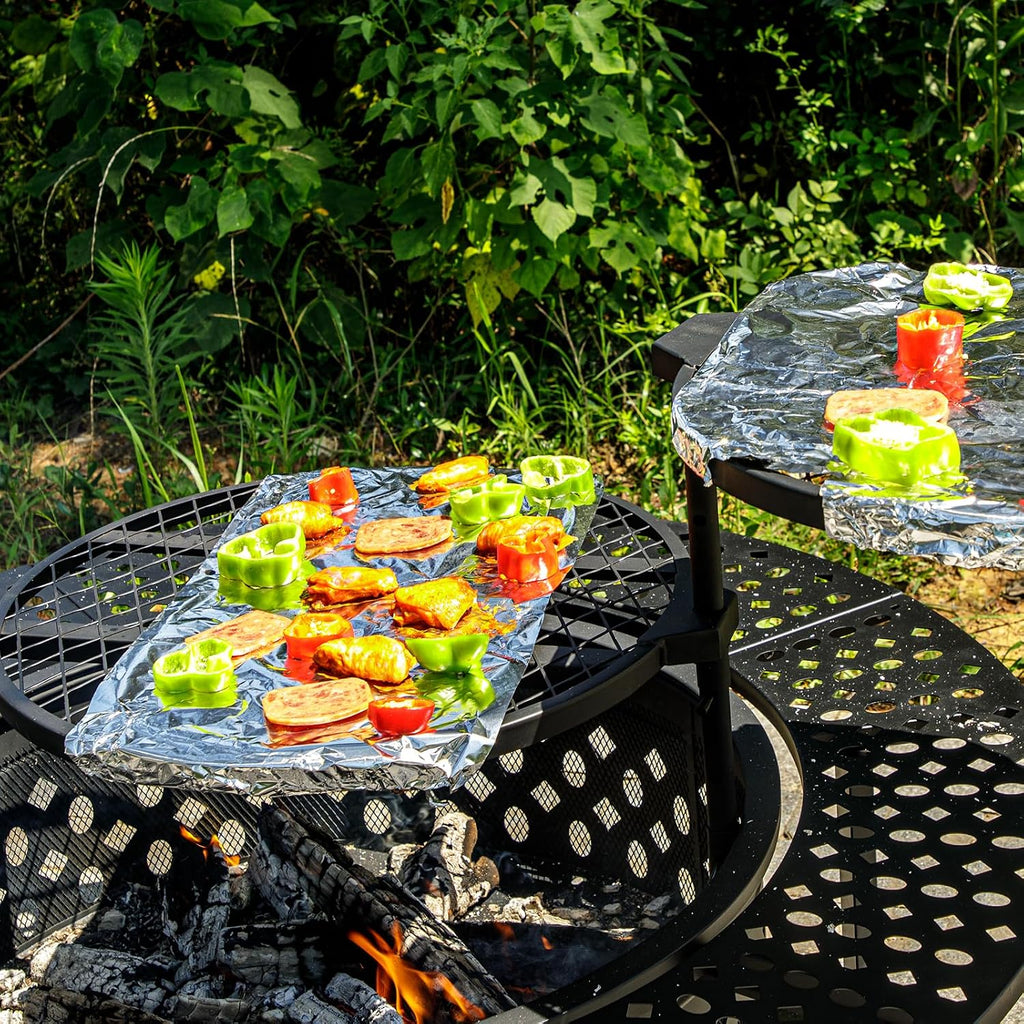 OutVue 47 Inch Fire Pit with 2 Grills