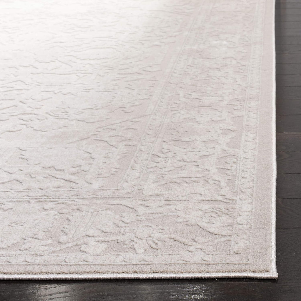 SAFAVIEH Area Rug 10' Square - Reflection Collection - Large - Cream & Ivory, Non-Shedding & Easy Cleaning, Ideal for Living Room, Bedroom (RFT665D)