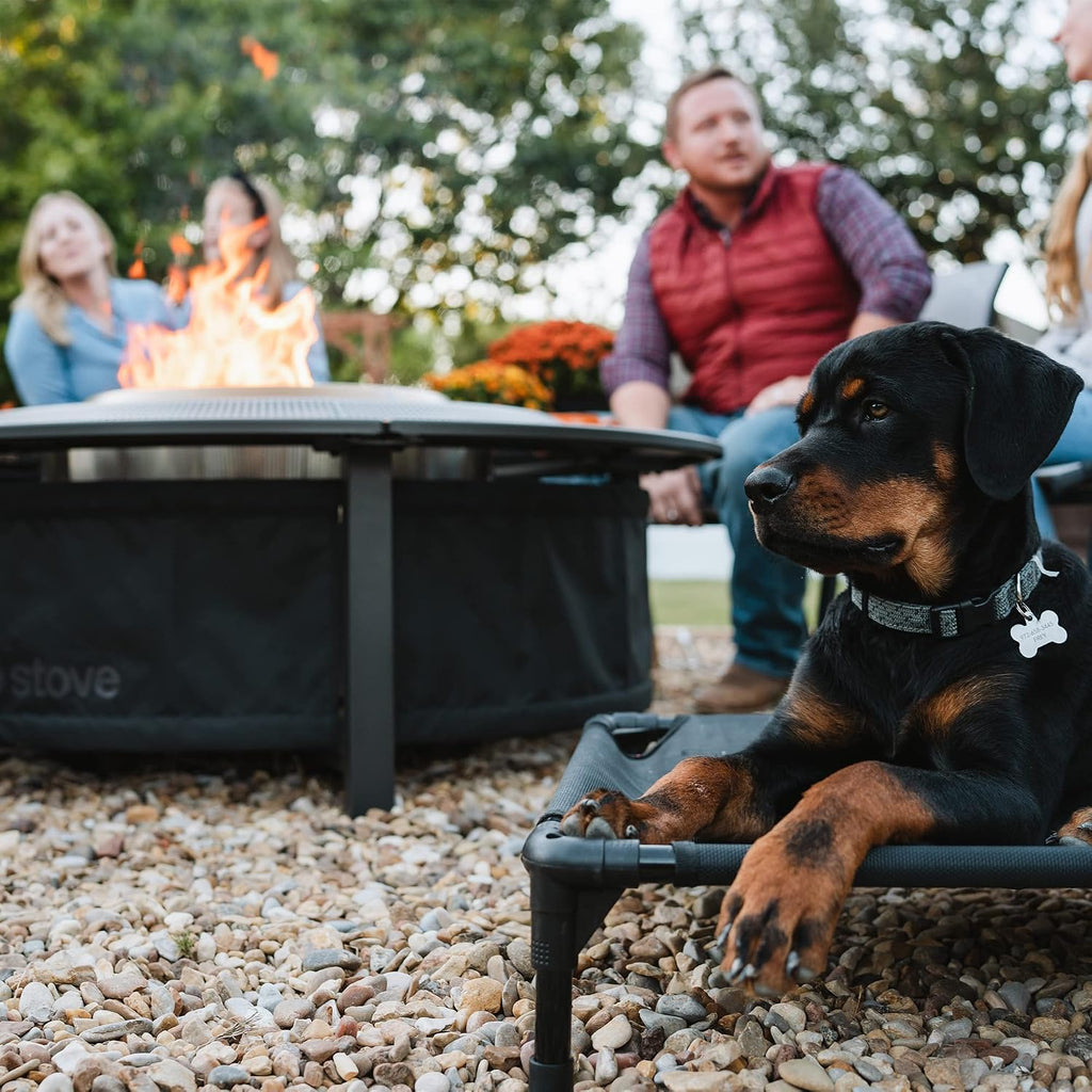 Solo Stove 42" Fire Pit Surround | Protective Barrier & Outdoor Tabletop