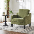 VINGLI Olive Green Accent Chair, Upholstered Armchair for Living Room