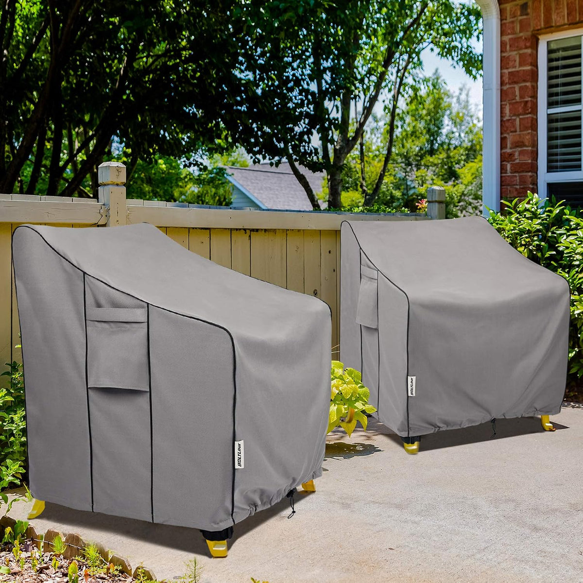 Patio Chair Covers Waterproof, Heavy Duty, 36x37x36 in, 2 Pack