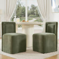 Hyfirm Upholstered Dining Chairs Set of 4, No Assembly Reception Chairs