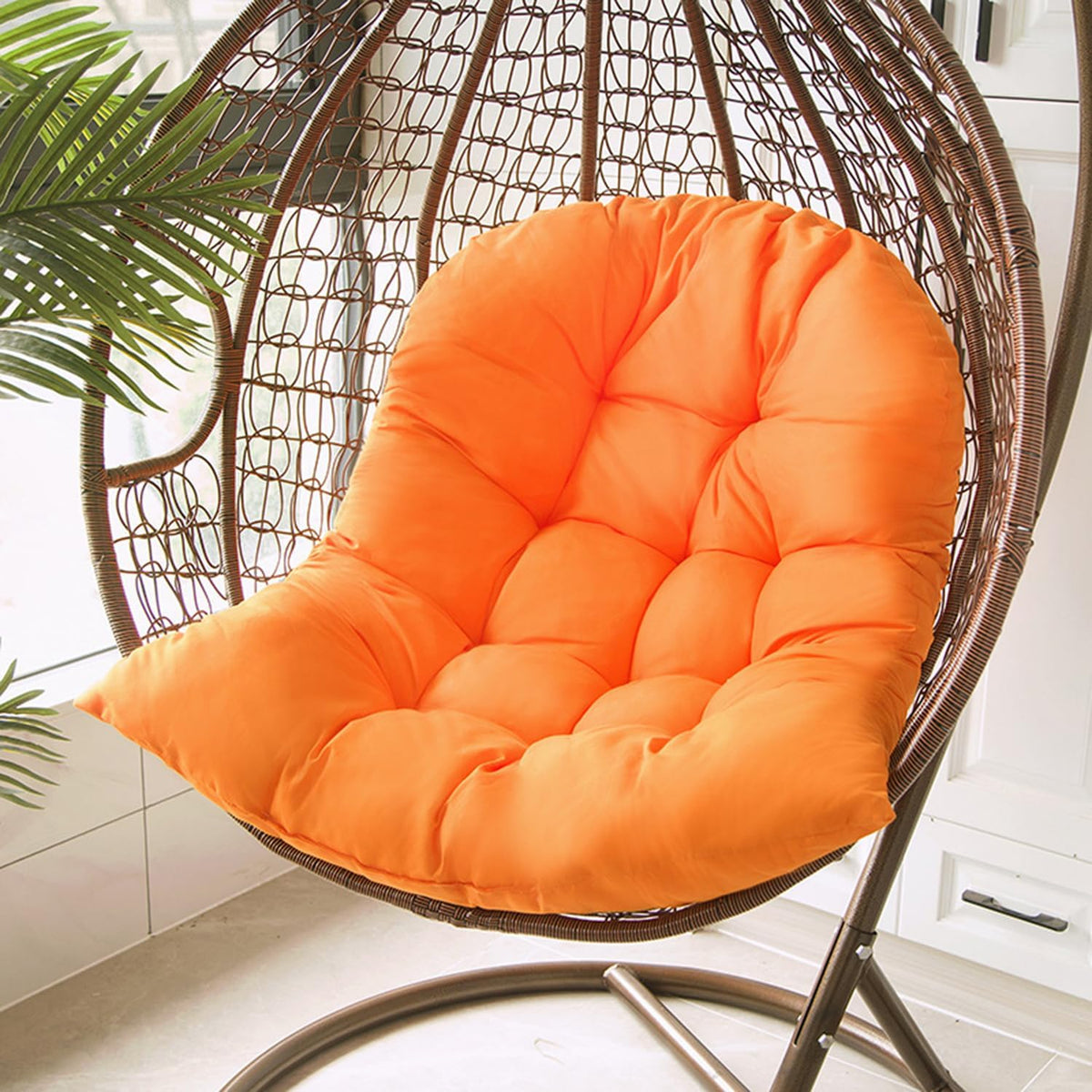 Thickened Egg Chair Cushion Replacement, Swing Hanging Basket Seat Pillow