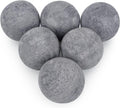 Stanbroil 5 Inch Ceramic Fire Pit Balls, Set of 6, Gray