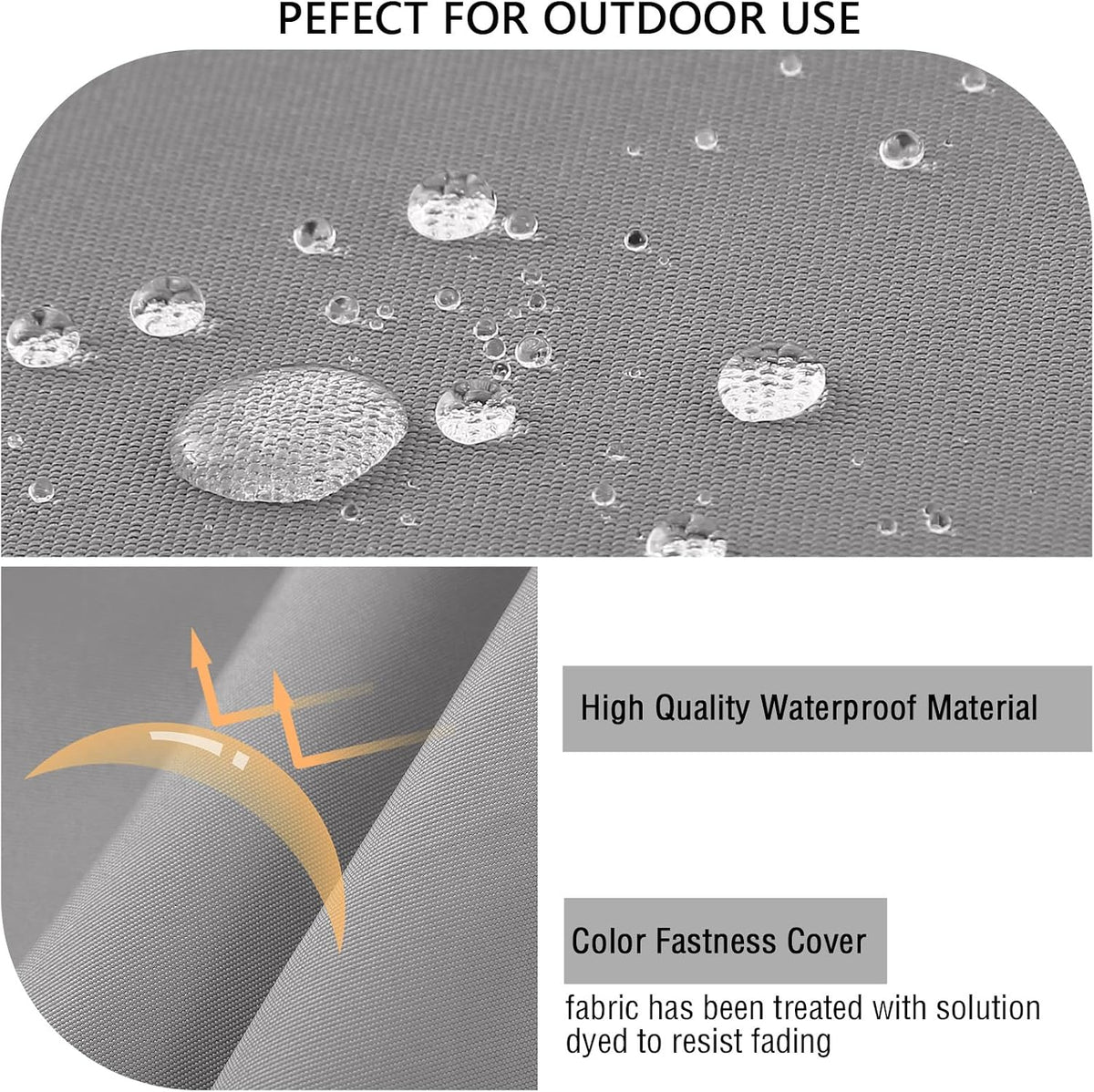 idee-home Outdoor Bench Cushion Waterproof