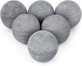 Skyflame Fireplace Balls for Gas Fireplace, 5 Inch, Gray