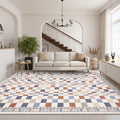 GarveeHome 9x12 Area Rug for Living Room Machine Washable Non-Slip Low Pile