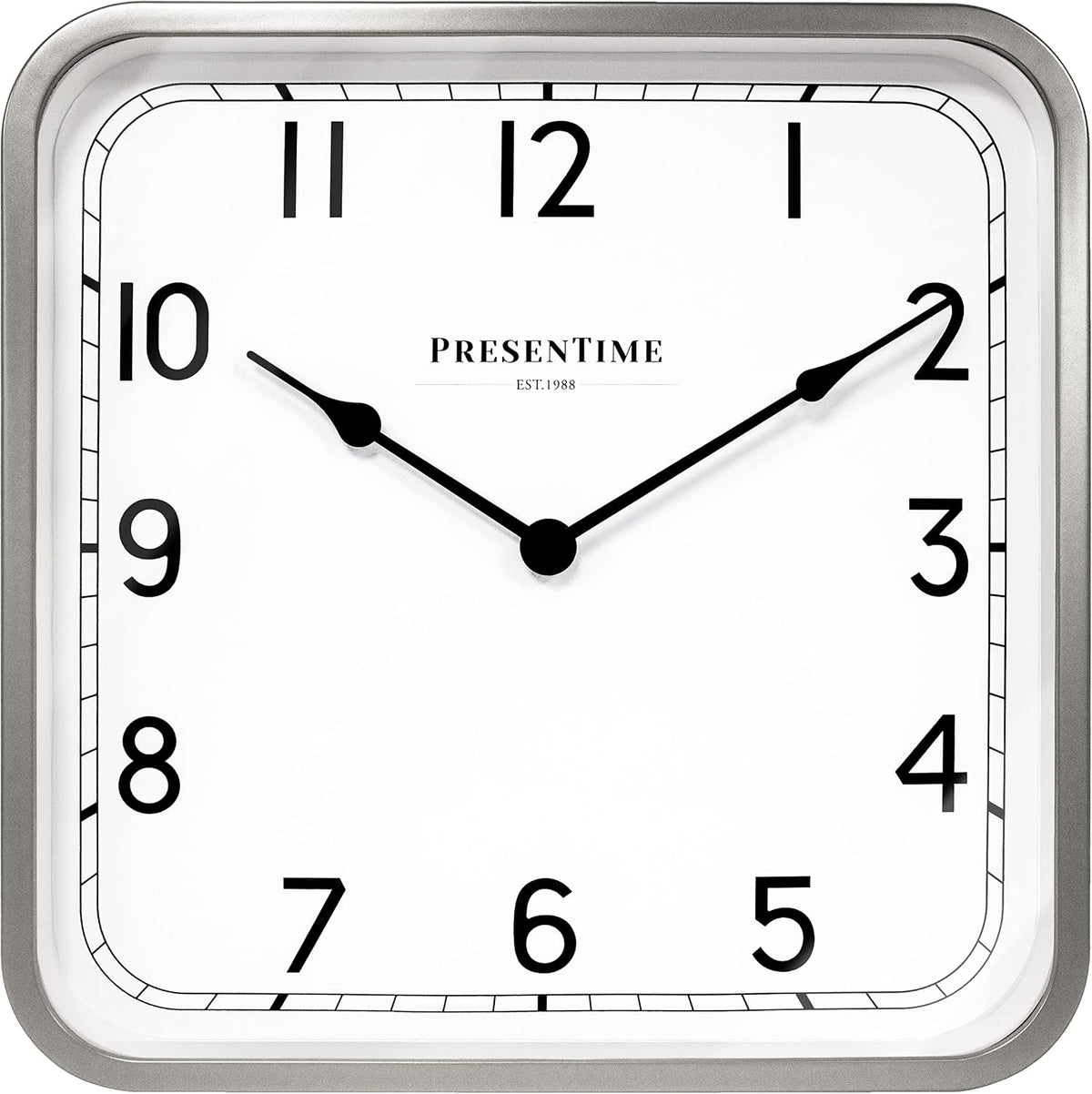 Presentime 16" Anton Vintage Square Clock