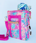 Lilly Pulitzer Insulated Backpack Cooler, Splendor in the Sand