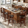 Sophia & William 30 Inch Swivel Bar Stools Set of 6, Bar Height Barstools