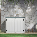 VINGLI Upgraded 260 Gallon Outdoor Storage Box