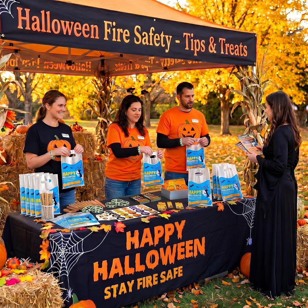 450 Pcs Bulk Halloween Safety Items Kit, Trick or Treat Gift Favor