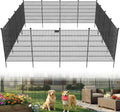 10 Panel No Dig Decorative Garden with Gate 32" H x 24.2'L