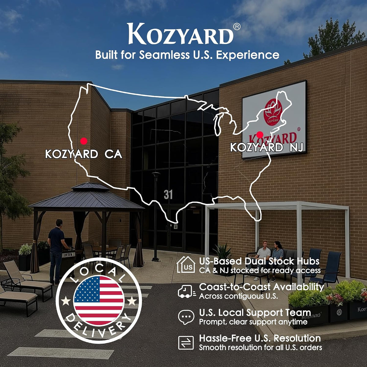 Kozyard Metal Privacy Screen 74" H x 47.2" W Decorative Outdoor Divider