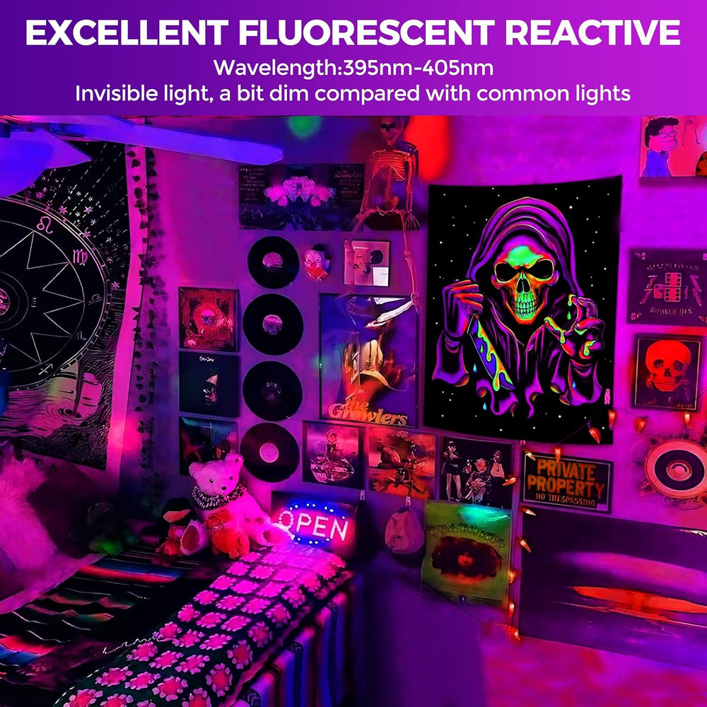 36W Halloween Black Light Spotlight Outdoor - High Power LED Outdoor Black Li...