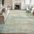 Tangsoo Abstract 5x7 Washable Area Rugs for Living Room, Non Slip Large Rug