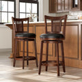 Sophia & William 26 Inch Swivel Bar Stools Set of 2, Counter Height Stools