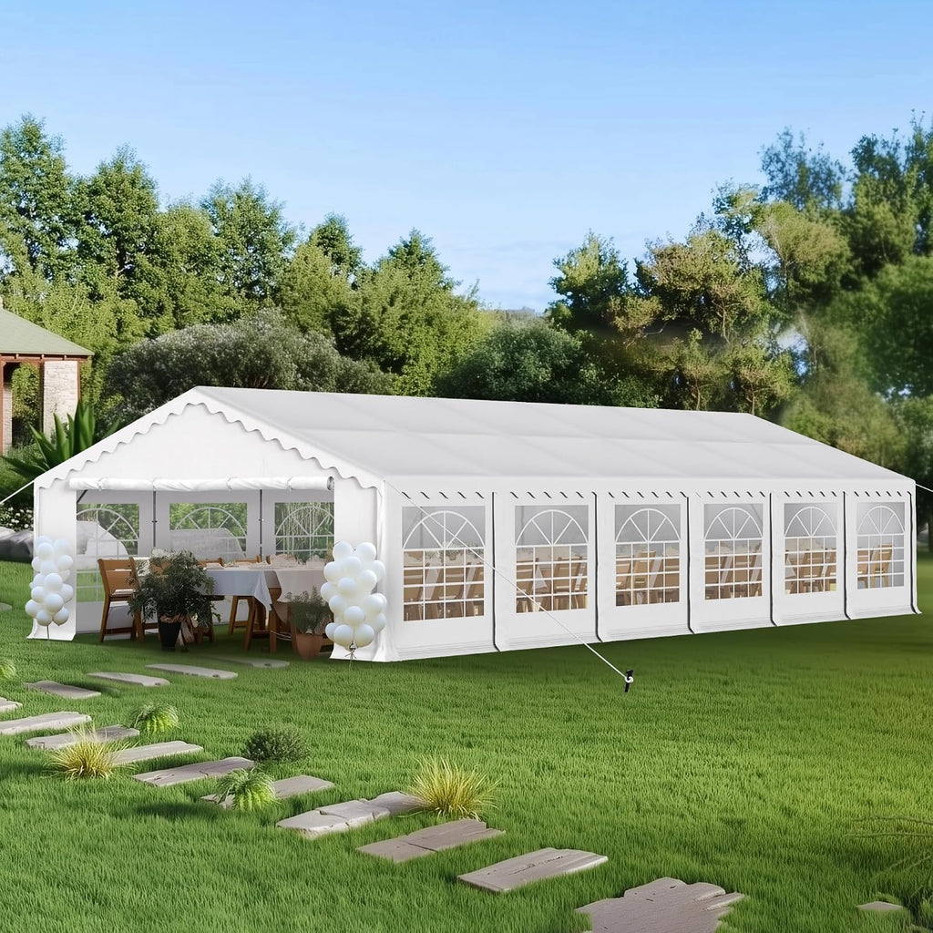 PHI VILLA Tent for Party 20x40ft, Wedding Event Heavy Duty Parties Tents