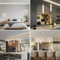 Modern LED Pendant Lights Kitchen Island Lighting,3 Pack