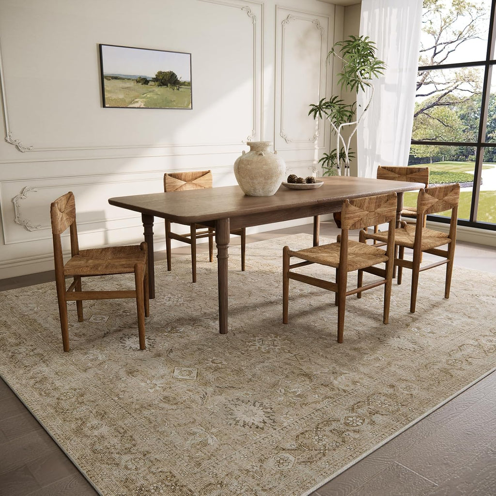 8x10 area rugs for living room: washable rugs, side view