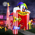Kalolary 12FT Tall Halloween Inflatables Archway Clown Circus Haunted House