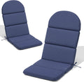50x19.6 In Adirondack Chair Cushion Set of 2, Outdoor Chair Cushion