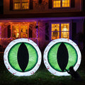 MUMTOP 4FT Halloween Outdoor Inflatable Eyeball Yard Decor with LED Lights