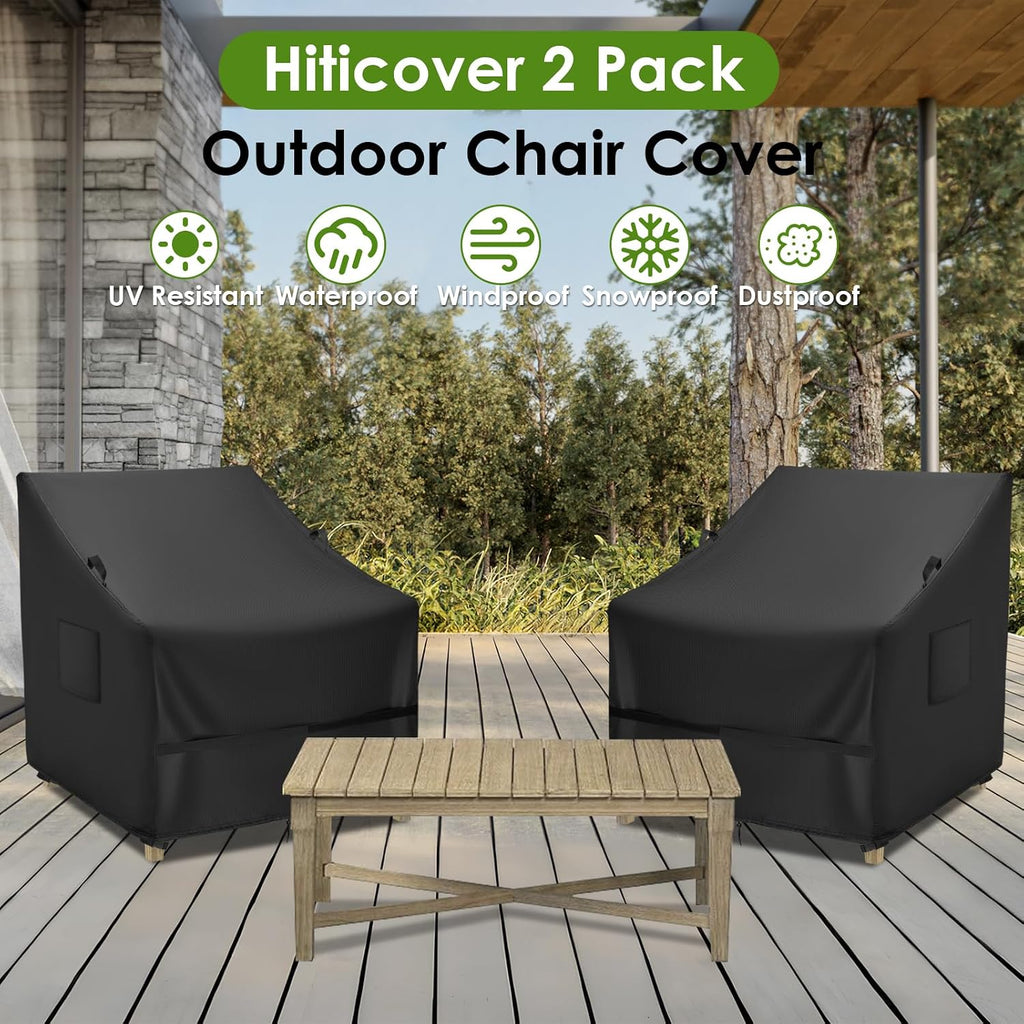 outdoor waterproof patio chair covers 2 pack, 28 on a desk or shelf