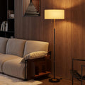 2-Light 3 Color Temperature Mid Century Floor Lamp for Living Room