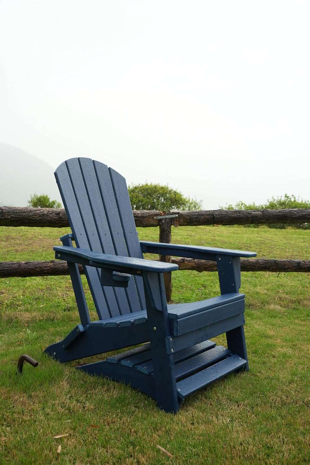 nevilywood hdpe folding ottoman, adirondack chair footrest, coffee showing dimensions