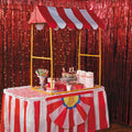 Fun Express Tabletop Tent 2.5 x 3.8 Feet Carnival Circus Canopy