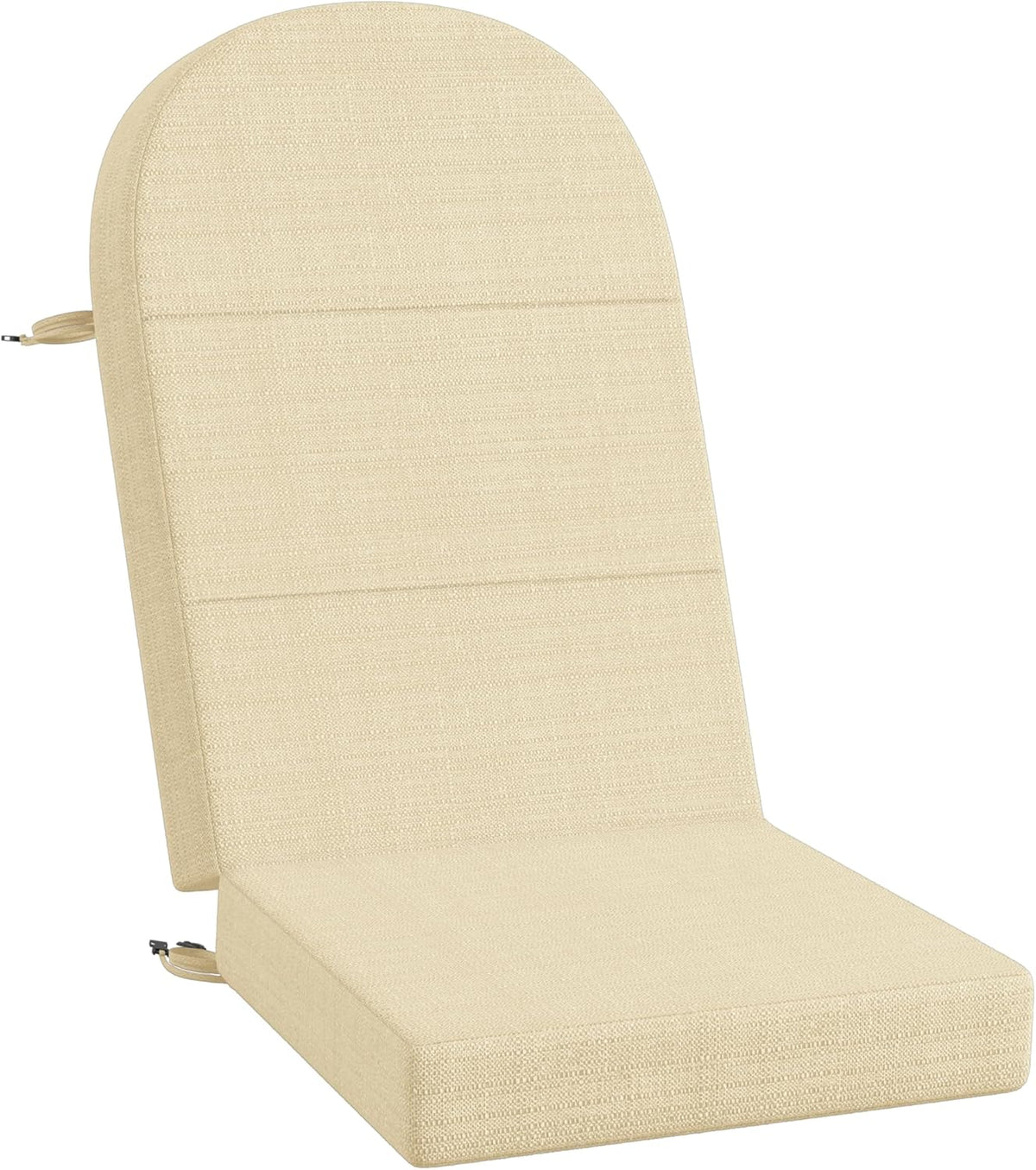 Codi Large Rocking Chair Cushion for Adirondack Chairs, Beige, 1 Pack