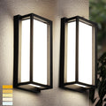 iYogaled 5CCT Outdoor Wall Sconce, 15W Dimmable Exterior Lighting fixtures