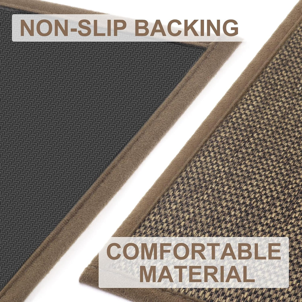 lekeepgo door mat 32"x47", non slip door mat, side view