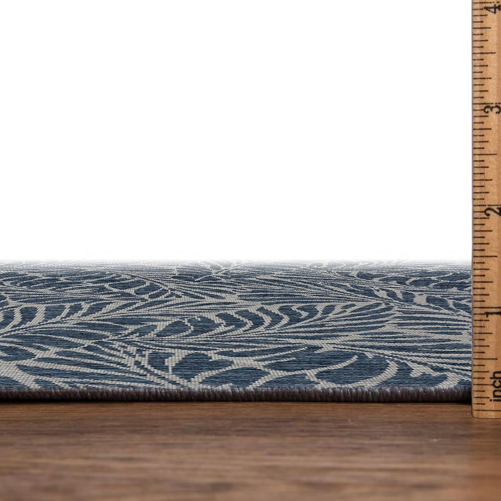 keen home design waterproof outdoor area rug, patio showing dimensions