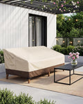 Vailge Patio Sofa Cover 3-Seater & Outdoor Couch Cover Waterproof