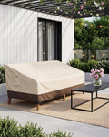Vailge Patio Sofa Cover 3-Seater & Outdoor Couch Cover Waterproof