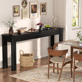 Armocity Console Table for Entryway, 47" Farmhouse Sofa Tables Narrow Long