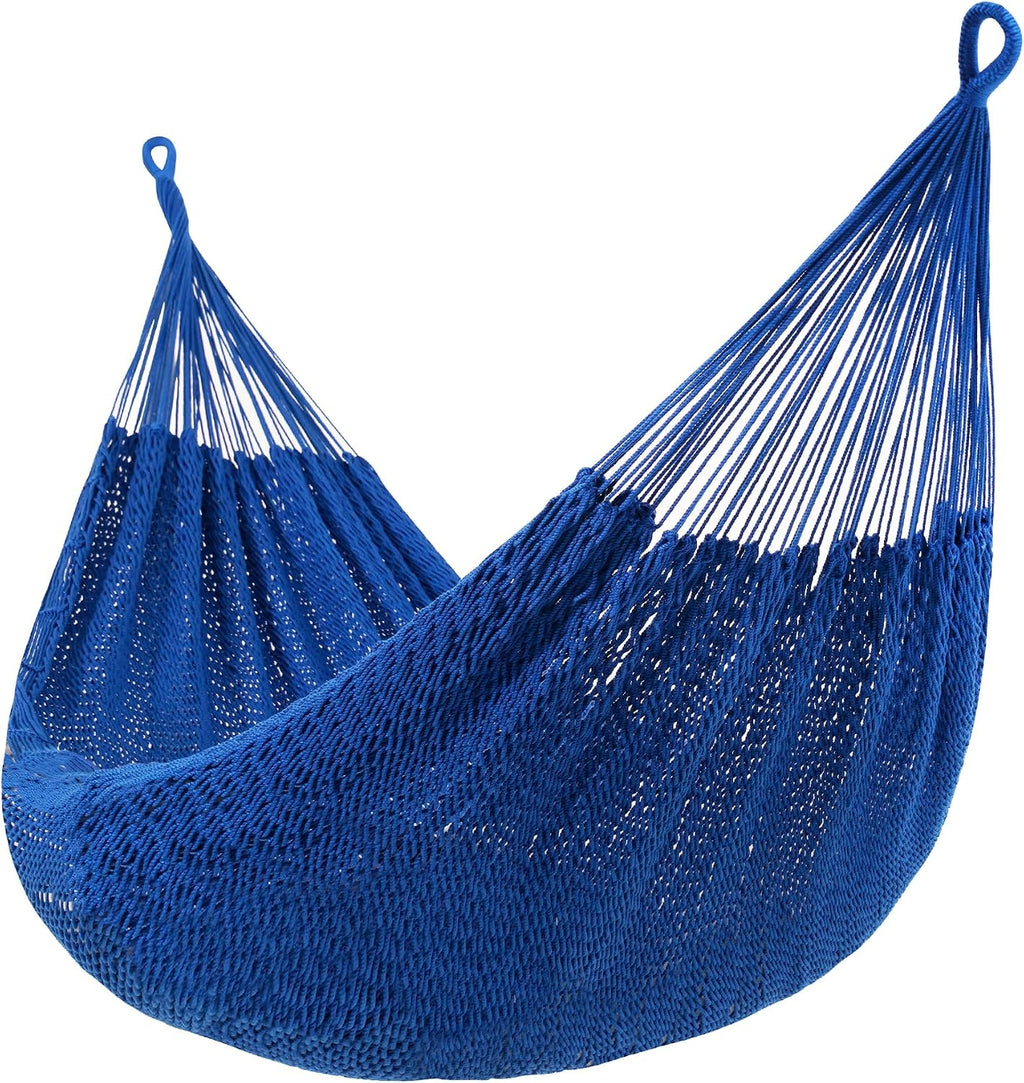 Lazy Daze XL Handwoven Mayan Hammock, 10.5FT Double Camping Hammocks